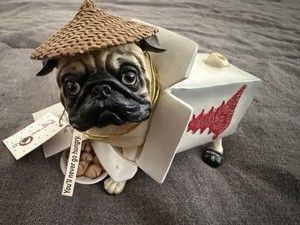 Pugnacious Peking Pug #16138