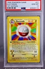 1999 Pokémon Electrode, 1st Ed. Shadowless Base Set  #21/102, PSA 10 Gem Mint