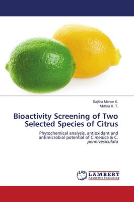 Sajitha Menon K. (u. a.) | Bioactivity Screening of Two Selected Species of...