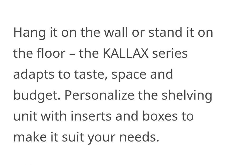 Estantería IKEA KALLAX - Nogal/Gris Claro (003.601.39) Foto 4 de 4