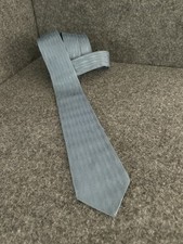 Vintage Textured Light Blue Skinny Tie 23 