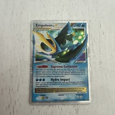 Empoleon LV.X DP11 Ultra Rare Black Star Promo Pokemon Card HP