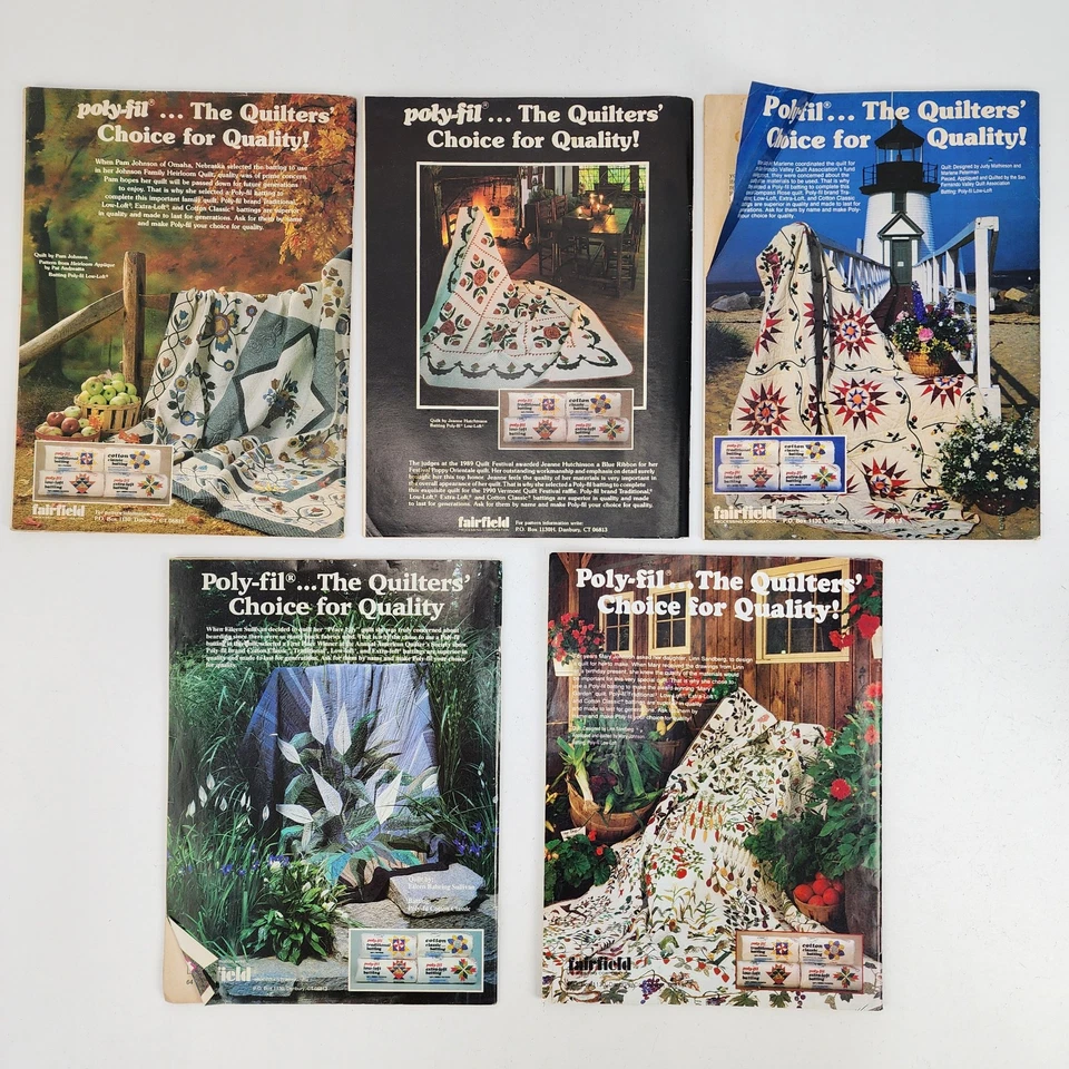 Lot of 9 Vtg 1990s Quilt World Magazines Sewing Quilting Patterns & Projects - Image 3 of 4