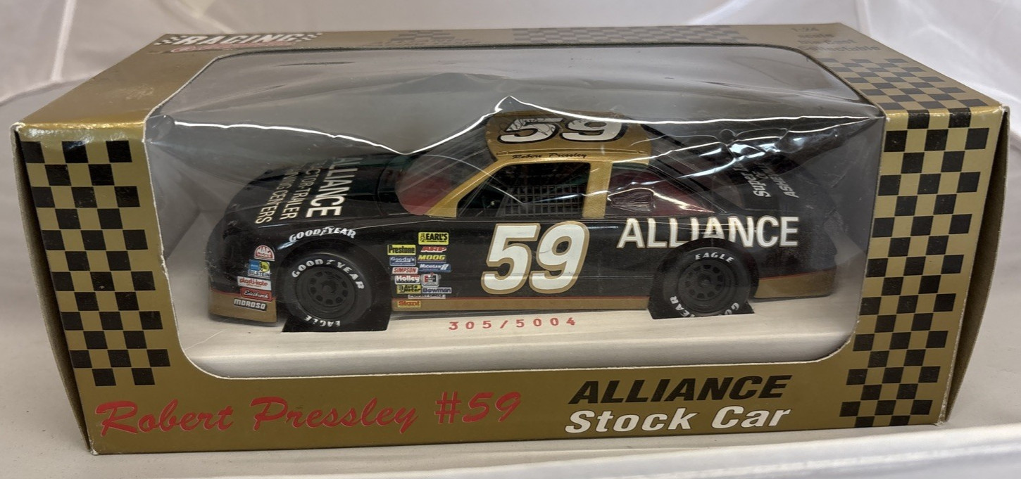 REVELL Racing Collectibles 1/24 diecast Autographed #59 Alliance Robert Pressley