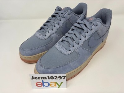 New Men's Nike Air Force 1 '07 LX Premium Ashen Slate Size 10.5 #FB8876 400 Rare
