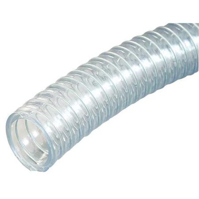 Kuriyama K7160-06X5 Tubing, Clear, Shore A 73, 3/8'' I.D.