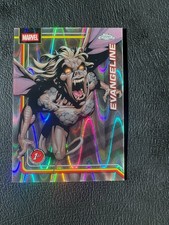 2026 Topps Chrome Marvel Evangeline Raywave Refractor First Appearance #117