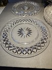 Set Of 9 ~ Kosta Boda Crystal ~ Rut Majestic Luncheon Plate ~  Sweden — photo 5
