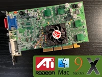  ATi Radeon 9000 Pro OC 128MB AGP DVI VGA Video Card Apple Power Macintosh G4