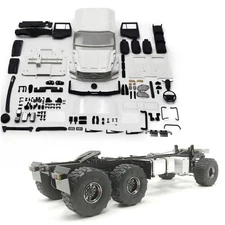 JDM-218B 1/14 6*6 RC Tractor Truck Chassis RC Dumper Plastic Car Shell