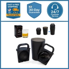 Clear Ice Cube Maker 2.5 Inch Stainless Steel Crystal Large Ball Silicone Mold