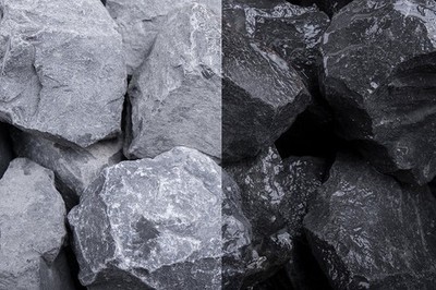 Steinschlag Basalt Stein 500 kg Big Bag 30-60 mm