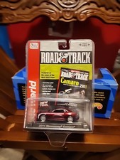 Auto World Ultra Red Chase Road And Track 2011 Hennessey Camaro