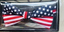      USA FLAG BOW TIE Flag of the United States Party Special Fashion Collection