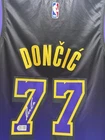 Luka Doncic Signed NIKE Los Angeles Lakers City Edt Basketball Jersey NBA PC COA