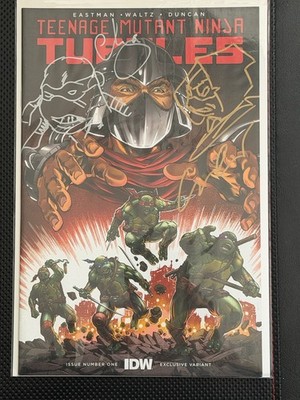IDW Publishing Teenage Mutant Ninja Turtles Shredder Double Remarked Signed