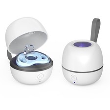 Pacifier Sanitizer Portable, UV Pacifier Case On The Go, Newborn Pacifier Hol...