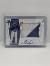 2022 National Treasures Angel Zerpa RPA Rookie Patch Auto RC /99 Royals