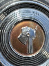 Vintage 1950s Pontiac Indian Head Hubcaps Vintage 1950s Pontiac Indian Head Hubcaps