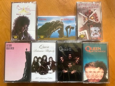 QUEEN / Brian May / Roger Taylor Cassette Bundle New & Unplayed Collector s Item