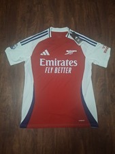 NWT Busayo Saka Arsenal FC Soccer/Football 25/26 adidas Jersey Size M