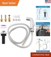 High-Pressure Kitchen Faucet Sprayer: NSF Certified, Compatible with Moen/Delta