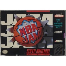 NBA Jam - SNES - CIB - SNS-8N-USA - Poster & RARE Inserts - Tested and Working