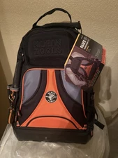 Klein Tools Tradesman Pro 39-Pocket Backpack Electricians Tool Bag 