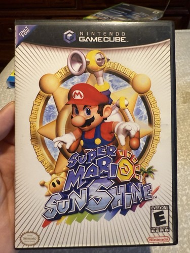 Super Mario Sunshine 🔥 GameCube 🔥 No Manual - Tested Nintendo