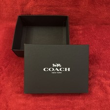 COACH Gift Box for Bags Accessories - Comes Flat Size 6 x 4.5 x 2 Inches aprox