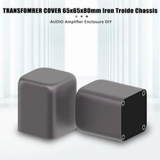 Metal Iron Transformer Cover Enclosure Case for Vintage Audio Amplifier Case