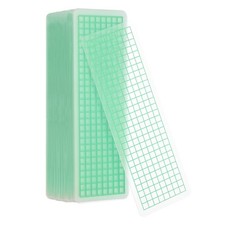 80Pcs 5.9 x 2" Washi Tape Cards with Arc Corner for Home, Green