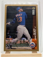 1996 Upper Deck Collector's Choice Bernard Gilkey #620 Gold Foil Signature