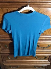 A New Day S/S Green Top Size S