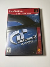 Gran Turismo 3 A-Spec Sony PlayStation 2 PS2, 2001 Case Only No Game