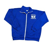 Vintage 70s Champion Philips Andover Academy Zip Jacket Size Large Made In USA