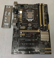 ASUS Z87-K LGA1150 DDR3 Motherboard with IO Panel and i5-4430 TESTED/WORKING 