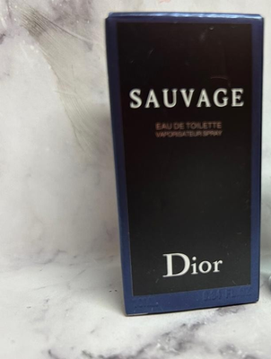 DIOR SAUVAGE Eau de Toilette Mini SPLASH .34fl.oz. BOX LABELED