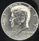1966 Kennedy Half Dollar Direct From SMS Set- 40% Silver!