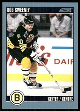 Bob Sweeney 1992-93 Score Canadian #317 Boston Bruins