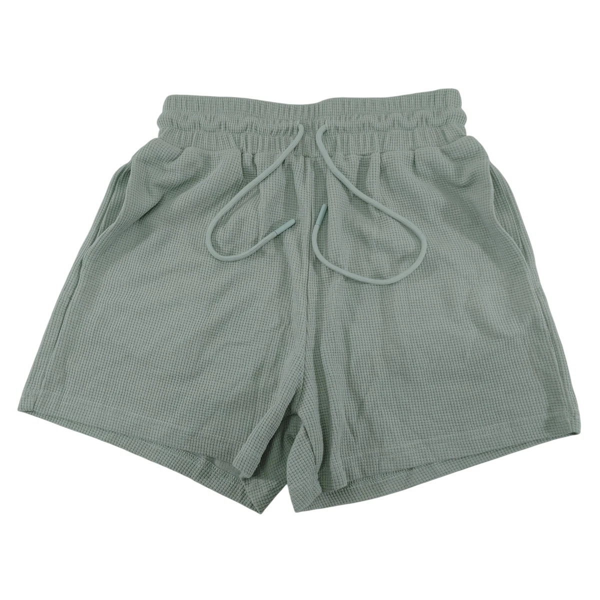 Weierpidan Pantalones Cortos Cargo De Verano Para Mujer, Cintura Elástica, Cómodos, De Algodón, Holgados, Verde Militar