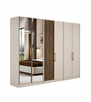 Moderner Beiger Kleiderschrank Designer Schlafzimmer SchräNke