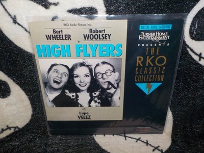 High Flyers RKO Classic Laserdisc LD Bert Wheeler Free Ship $50