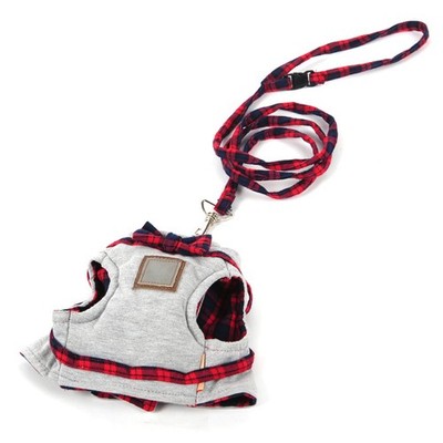  Einstellbare weiche Mesh Harness Jacke Weste mit Bowknot Katzen Weste Harness