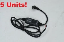 Lot of 5 12v to 5v 3a DC Micro USB Buck Step Down Power Regulator Wired Dash Cam