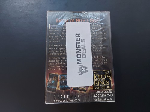 Lord of the Rings LOTR TCG CCG - Sealed Battle of Helm's Deep Eowyn Starter Deck - Picture 6 of 6