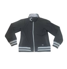 Sims Skateboard Womens Full Zip Varsity Jacket Size Large