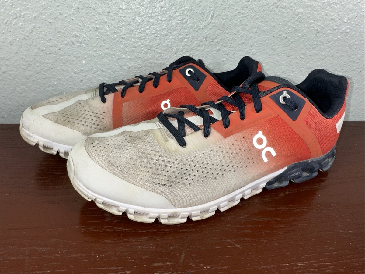 On Cloud Cloudflow Running Athletic Shoes Rust/Eclipse Mens