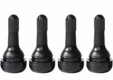 Four Tr412 Tubeless Tire Valve Stems Stubby For Atv, Lawn Mower, Etc.