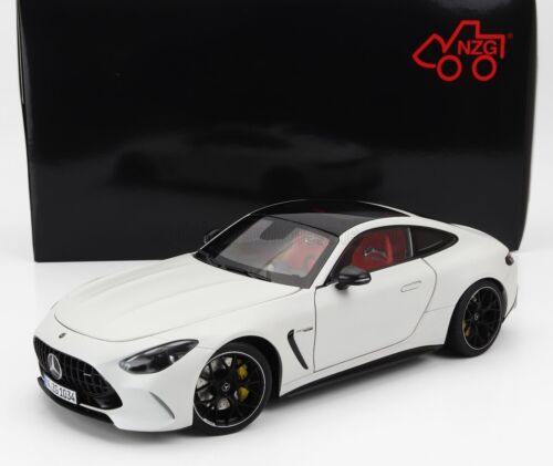 NZG MERCEDES BENZ AMG GT63 COUPE 2023 OPALITH WHITE 1/18 Scale New Release!